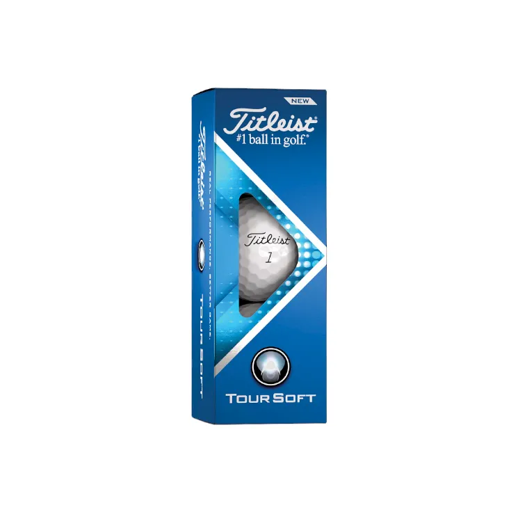 Titleist Tour Soft Golf Ball -  3Ball Sleeve