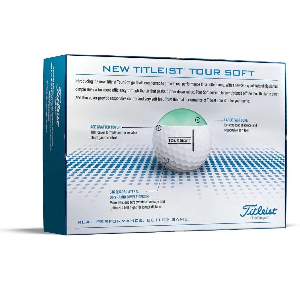 Titleist Tour Soft - Golfballen Bedrukken