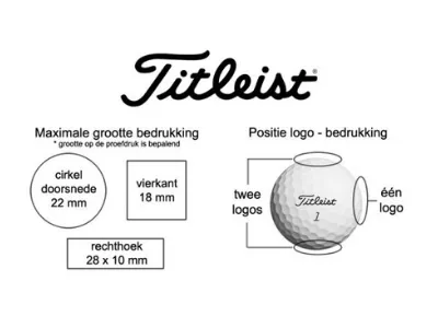 Titleist Trufeel - Golfballen Bedrukken