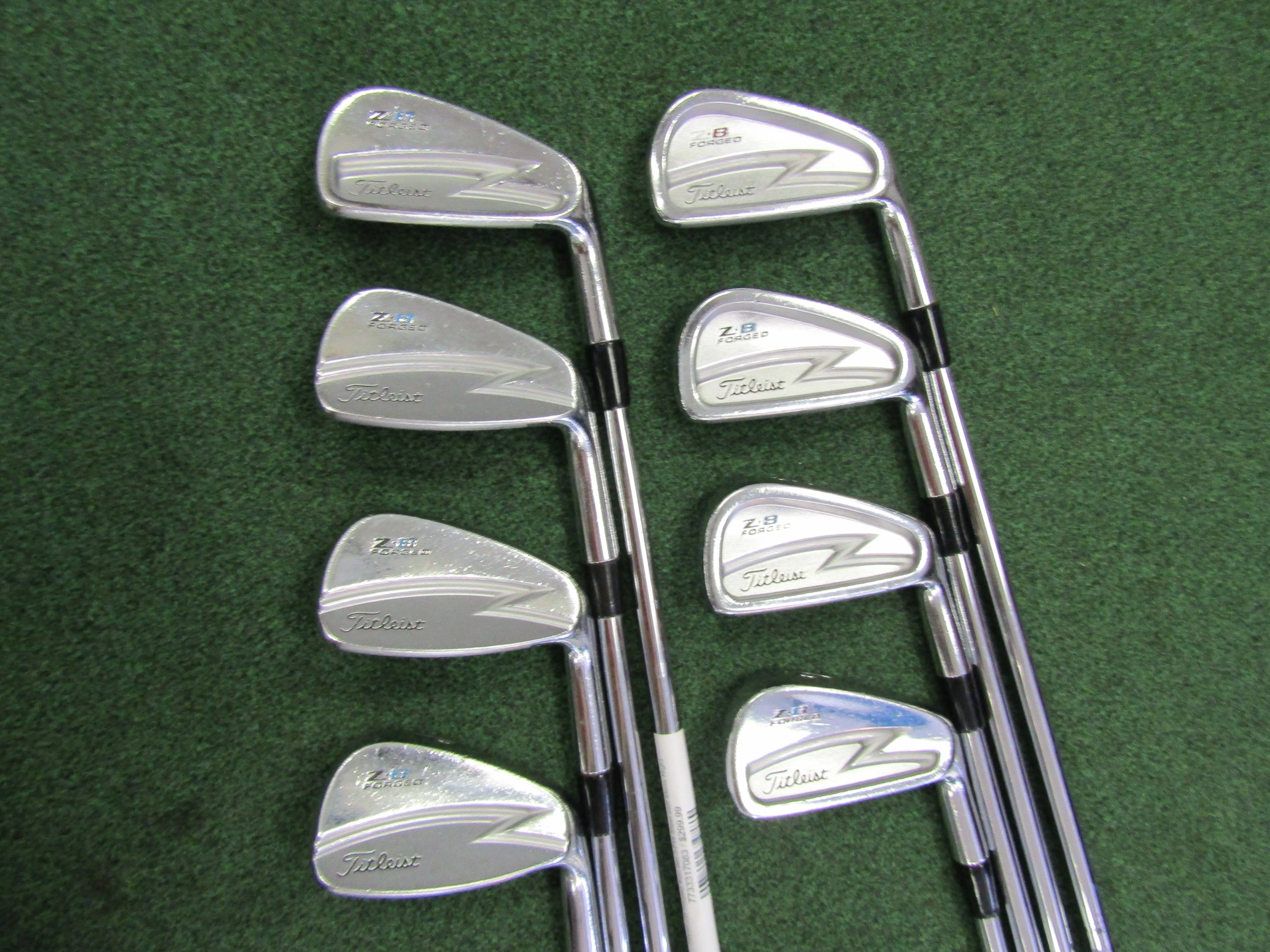 Titleist ZB Forged Iron Set 3-PW Steel Stiff Mens Right