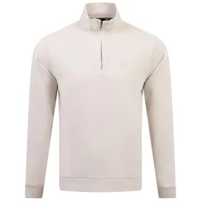 Tonal Eagle Quarter Zip Sweat Cove - SS24