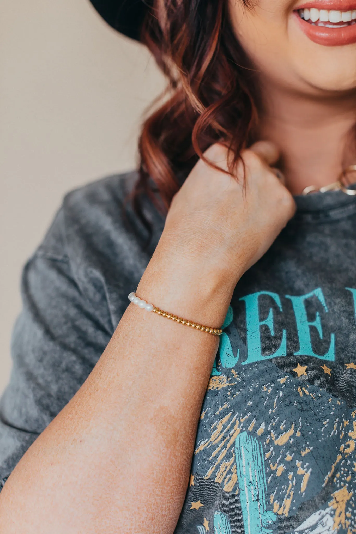 Trendy Pearl Bracelet