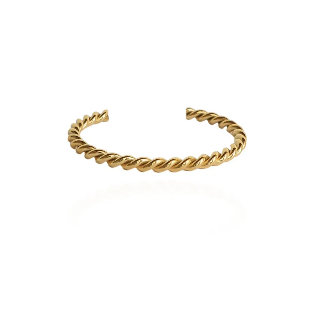 TWISTED CUFF BANGLE