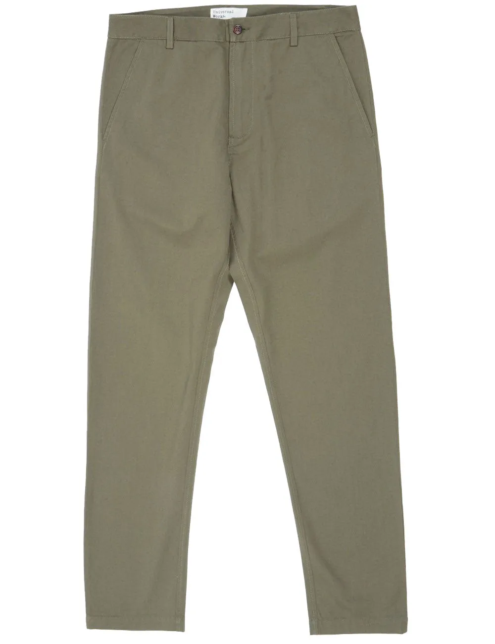 Universal Works Aston Pant Chinos Light Olive