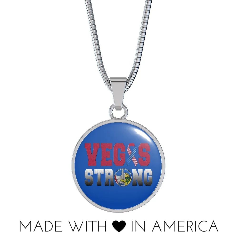 Vegas Strong Pendant Necklace