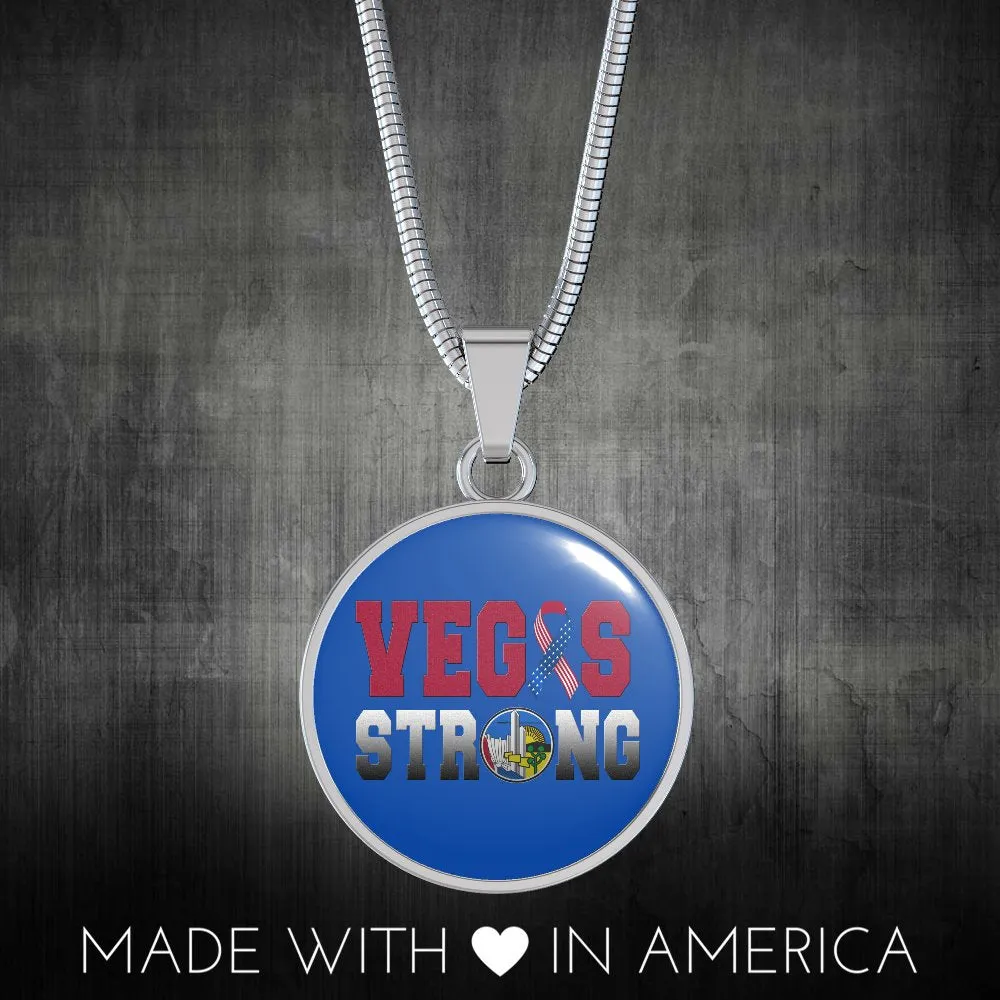 Vegas Strong Pendant Necklace