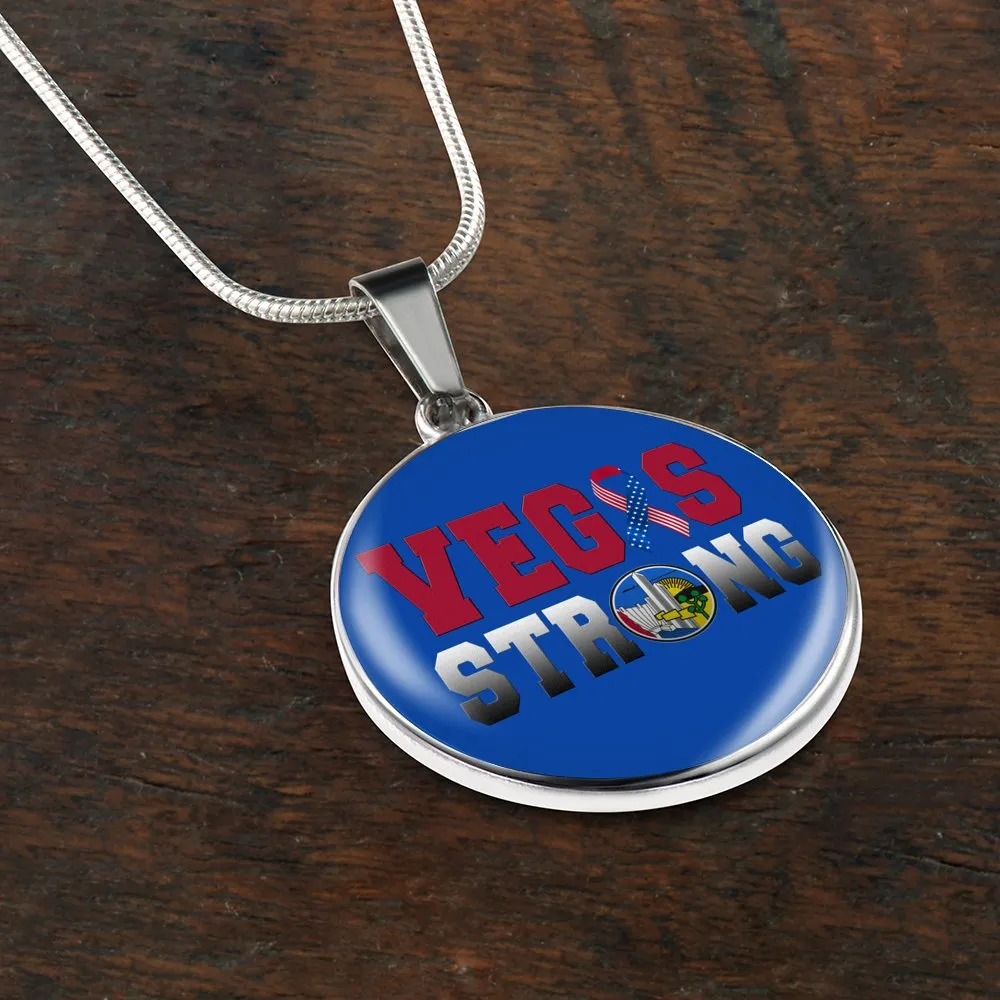 Vegas Strong Pendant Necklace