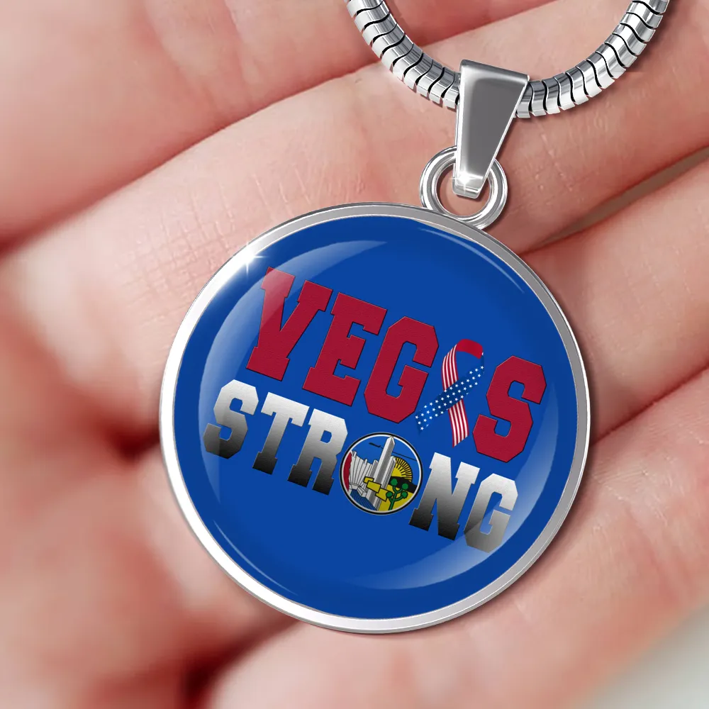 Vegas Strong Pendant Necklace