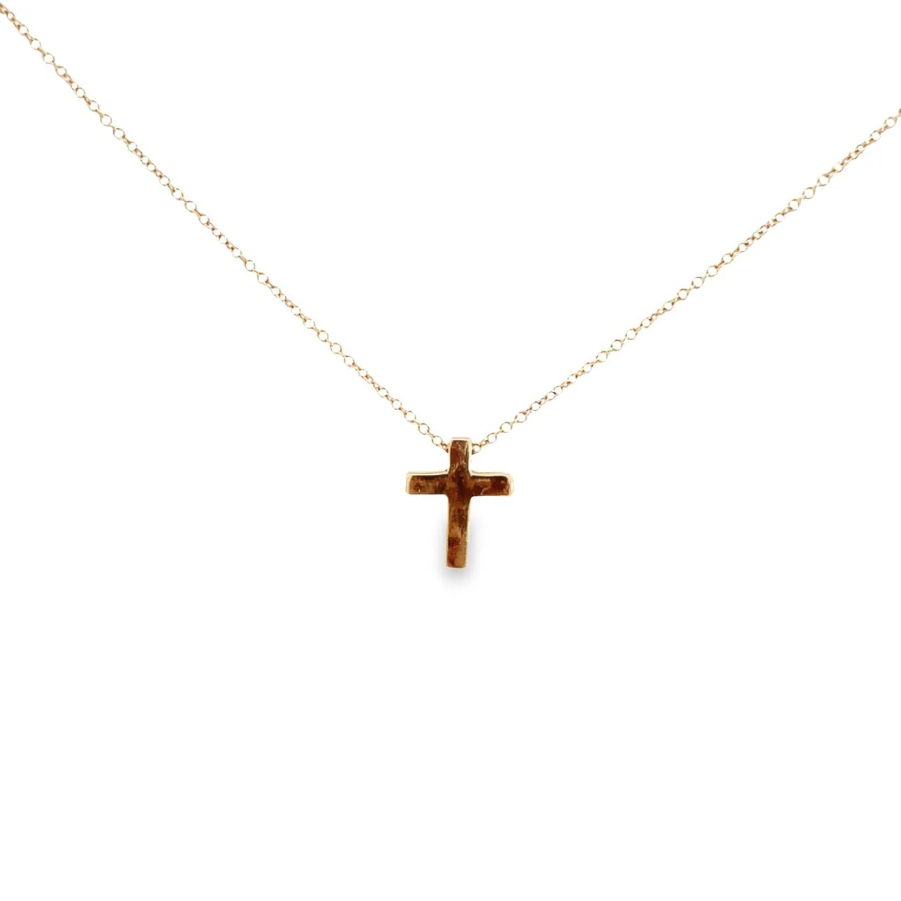 WD562 14kt Cross Necklace