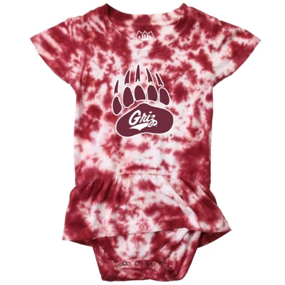 Wes and Willy Baby Girls' Montana Grizzlies Flutter Onesie