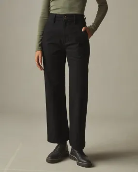 Wide Leg Pant - Black