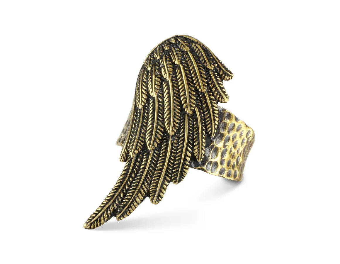 Wing Ring - Bronze