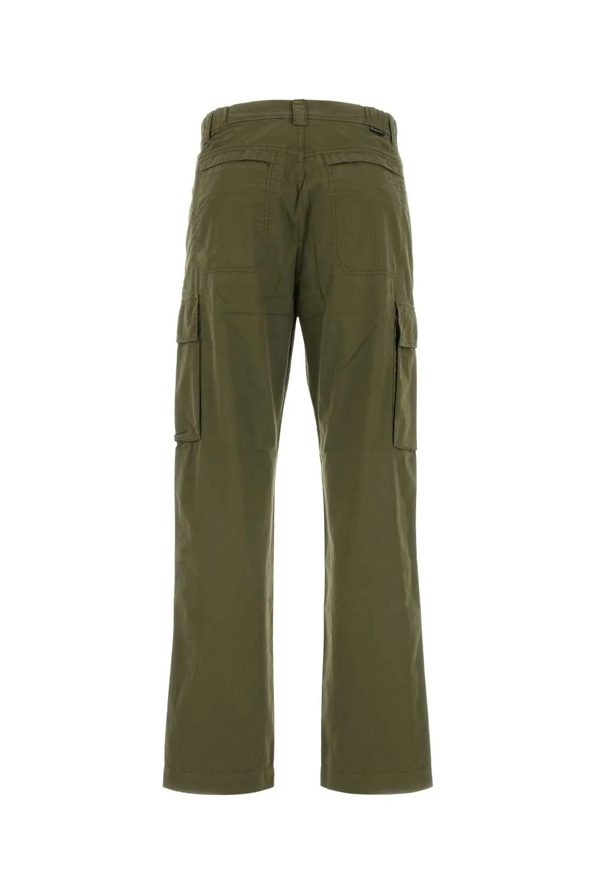 Woolrich Army Green Cotton Pant