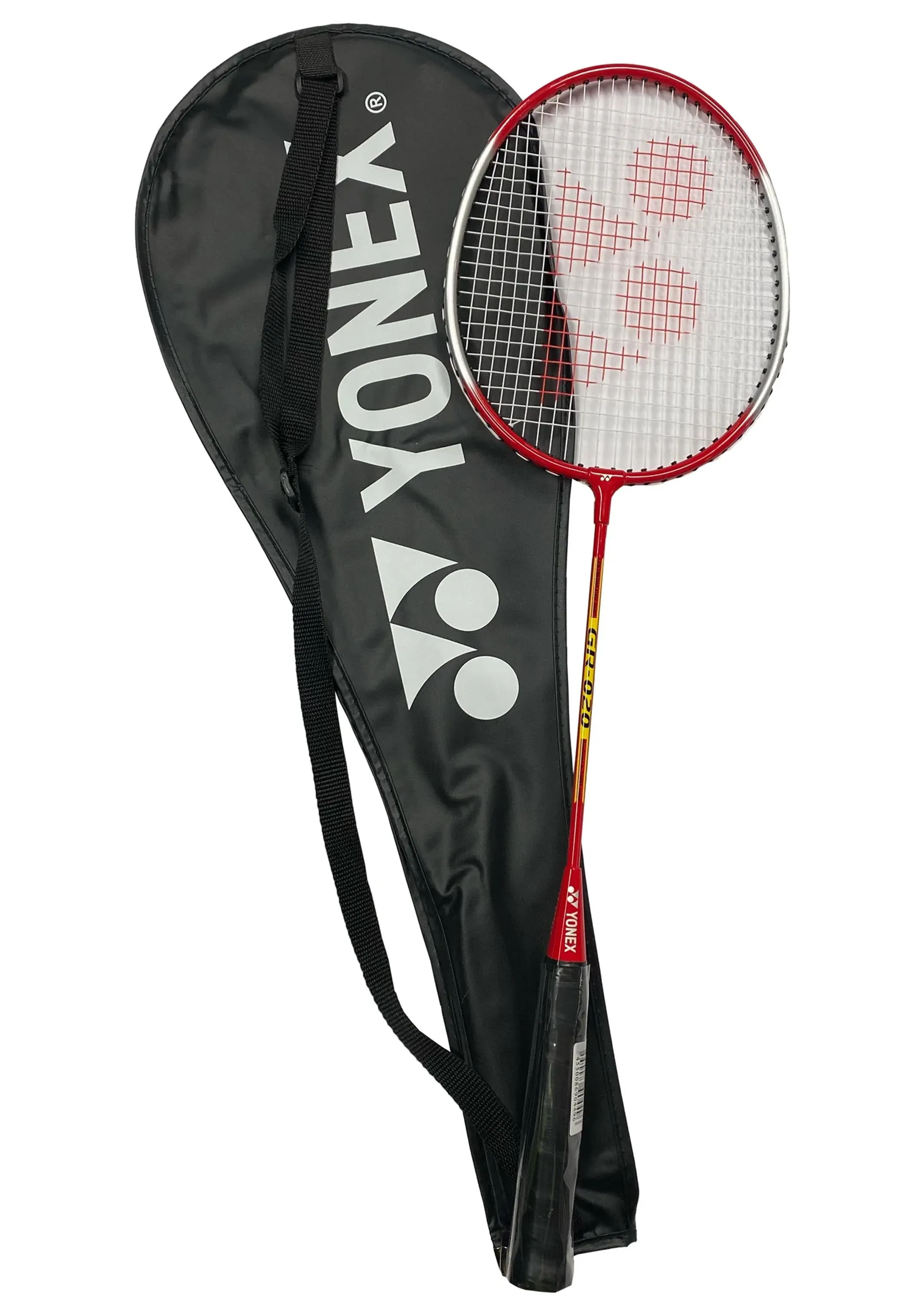 Yonex GR-020 Badminton Racquet Red/Gold  30100-G3-STRUNG