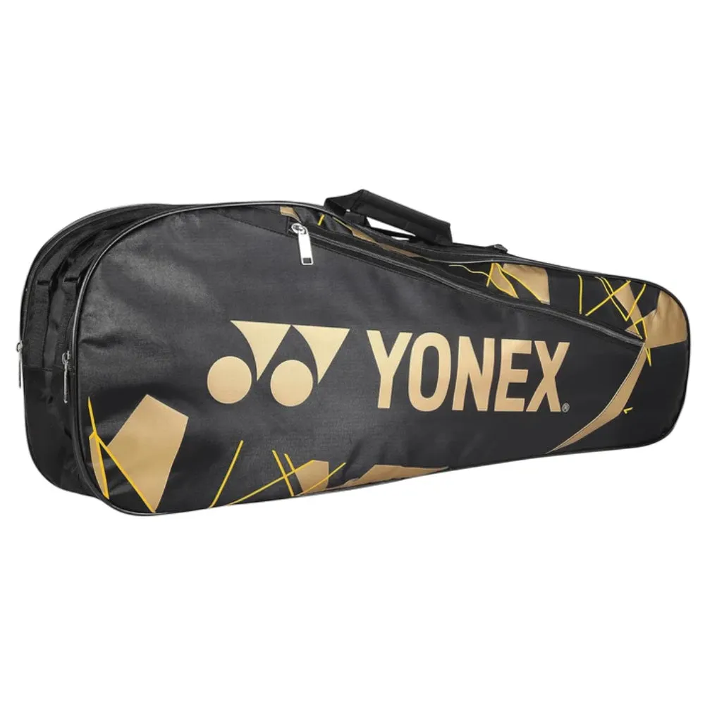 YONEX SUNR 23015 Badminton Kit Bag (Black/Gold)