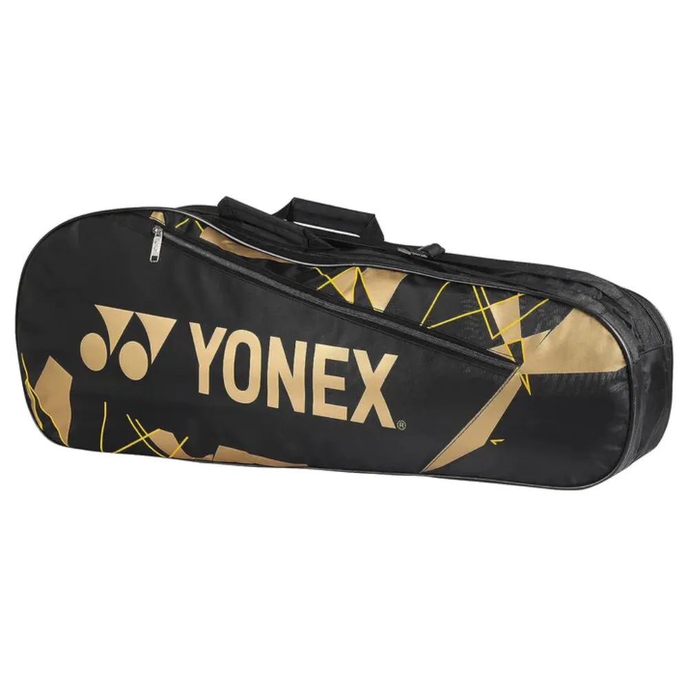 YONEX SUNR 23015 Badminton Kit Bag (Black/Gold)