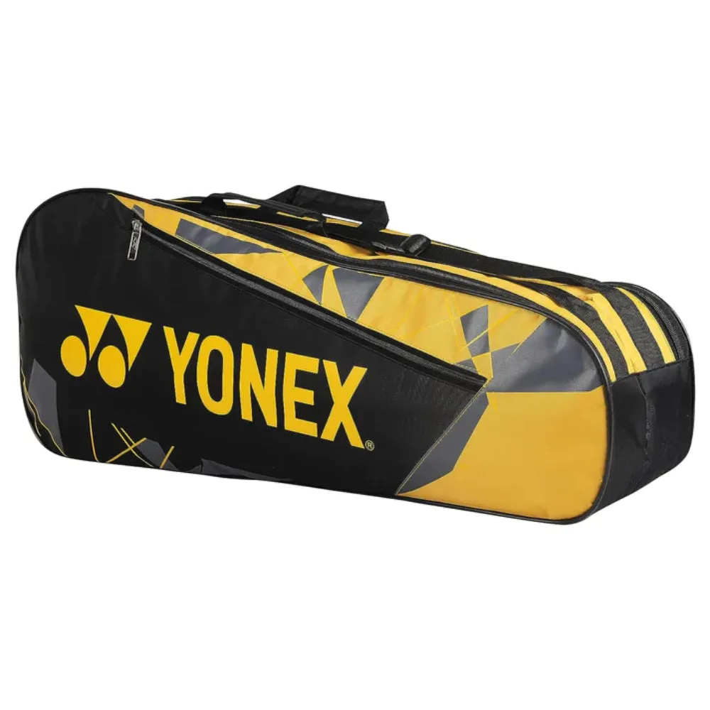 YONEX SUNR 23015 Badminton Kit Bag (Black/Yellow)