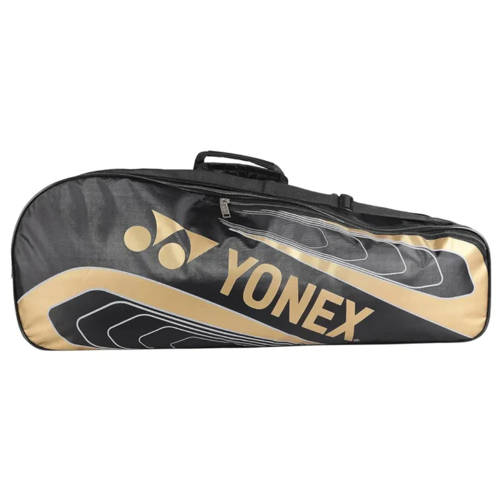 YONEX SUNR 23025 Badminton Kit Bag (Black/Gold)