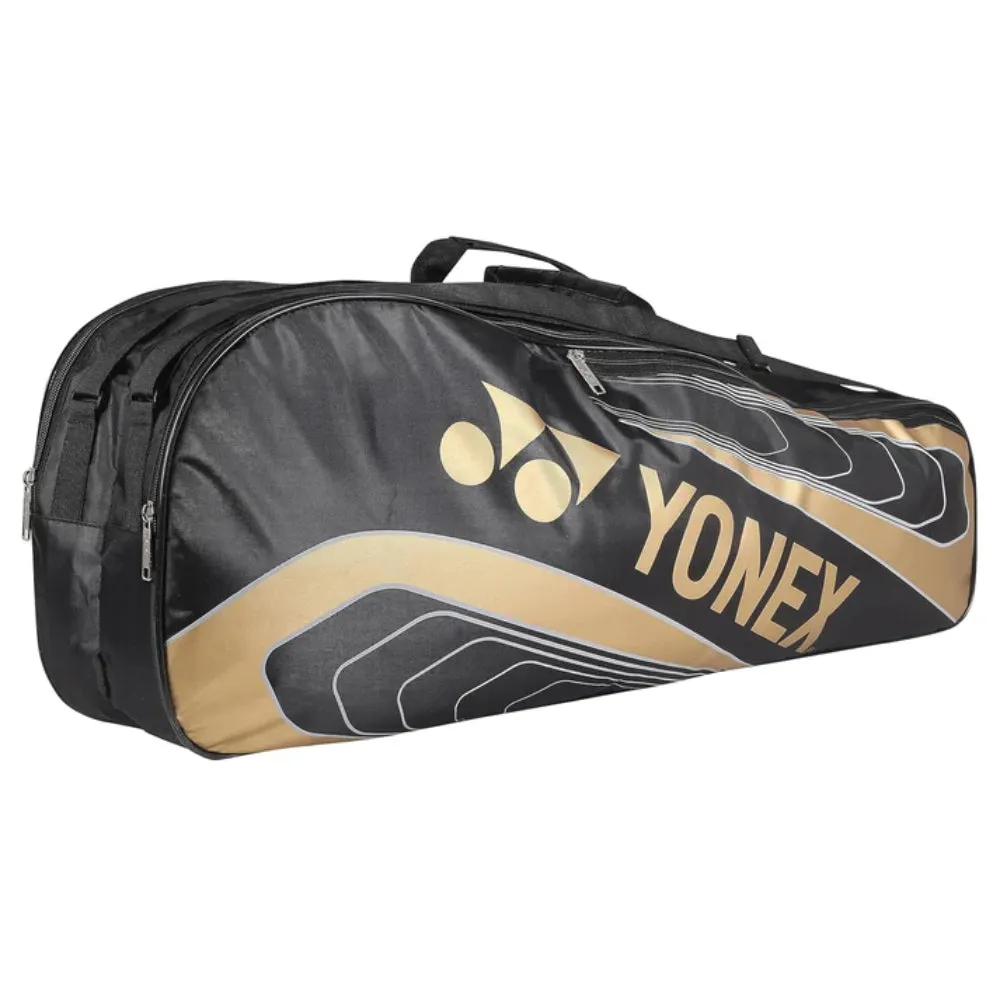 YONEX SUNR 23025 Badminton Kit Bag (Black/Gold)