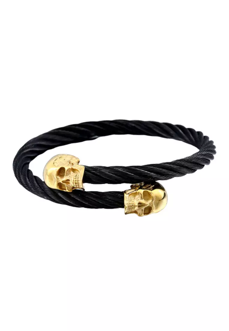 ZITIQUE 61mm Skull Bangle